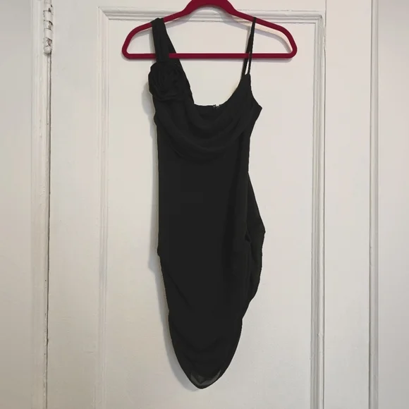 New! Majorelle X Revolve Black Teagan Mini Dress Size XS - Picture 5 of 16